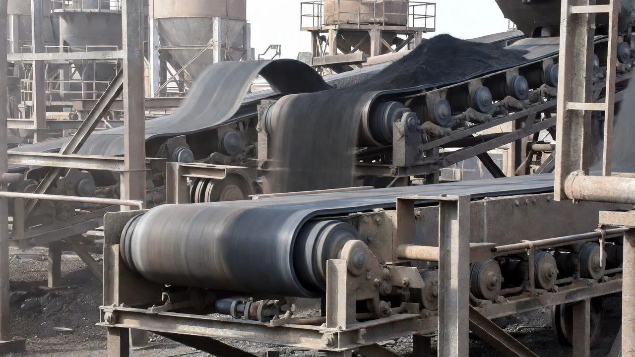 Belt conveyor VFD gearbox soft start integration drive system