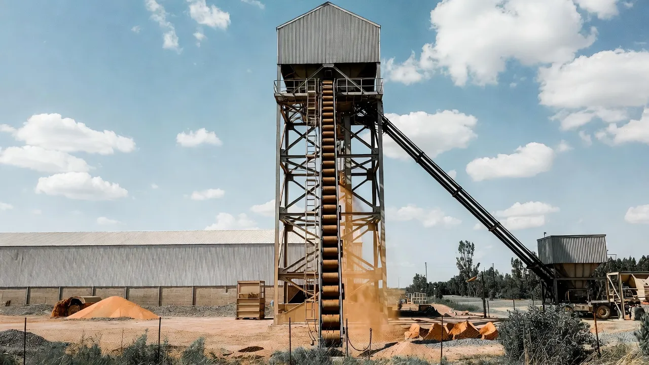 Bucket elevator VFD soft start integration drive system Australia