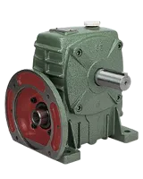 WPDA Worm Gear Reducer — IEC B5 Flange Motor Mount WPDA worm gear reducer IEC B5 flange motor mount detail
