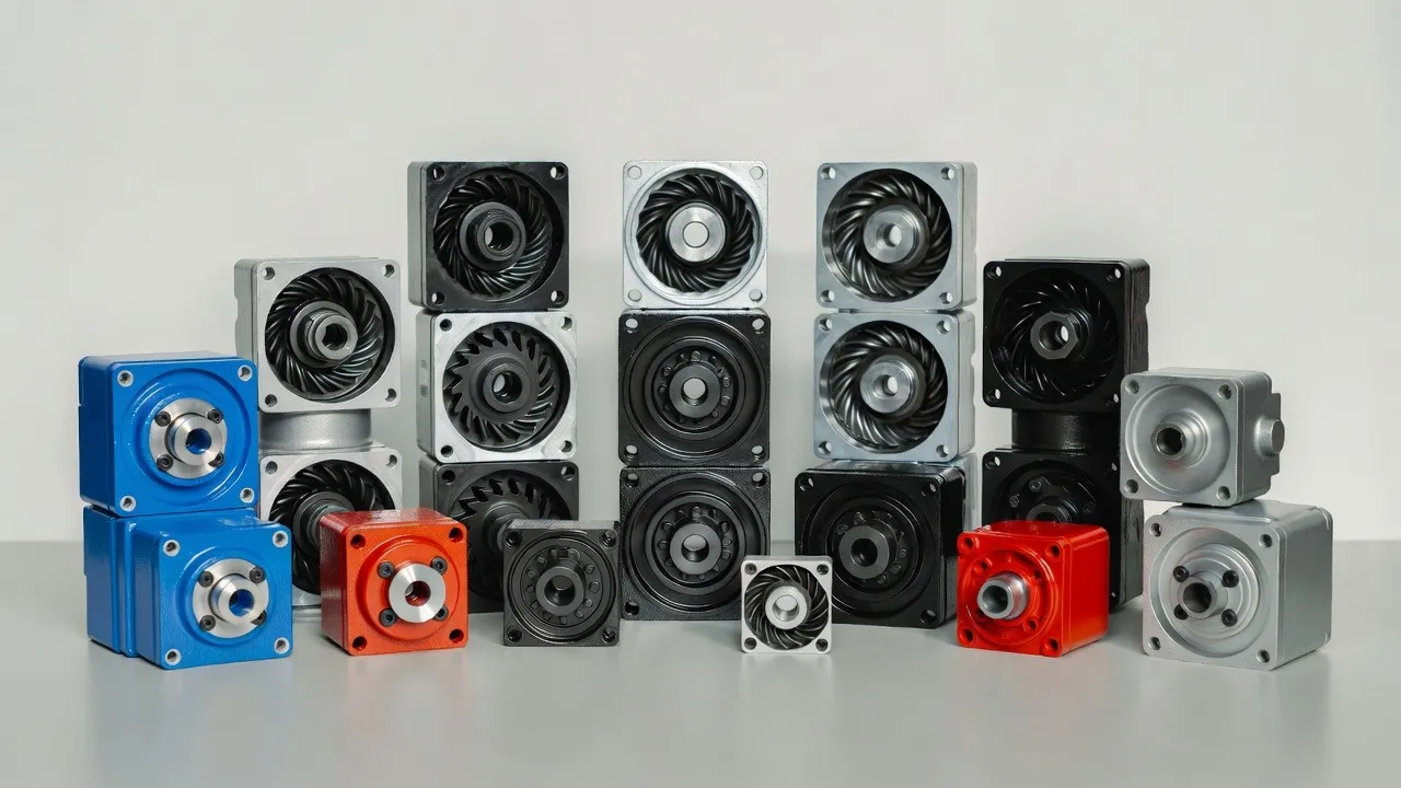 Ever-Power traditional worm gearbox on aerator paddle wheel