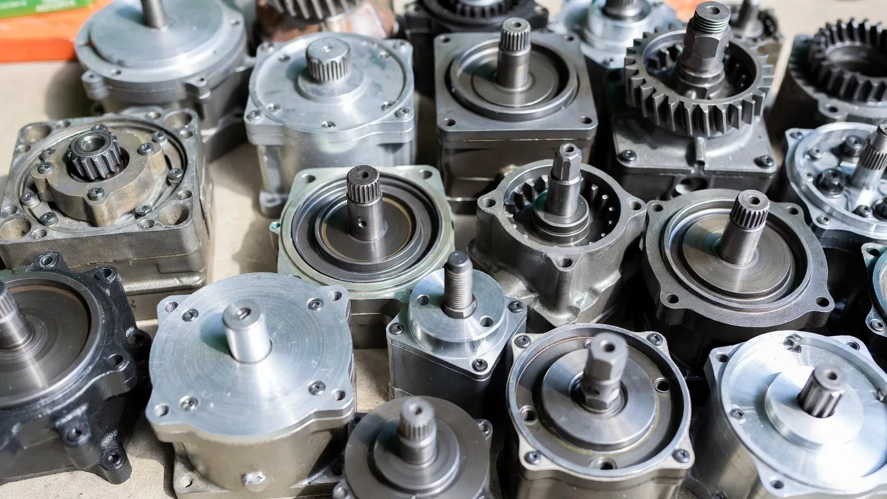 Ever-Power miniature worm gearbox on feeder auger in Australian operation