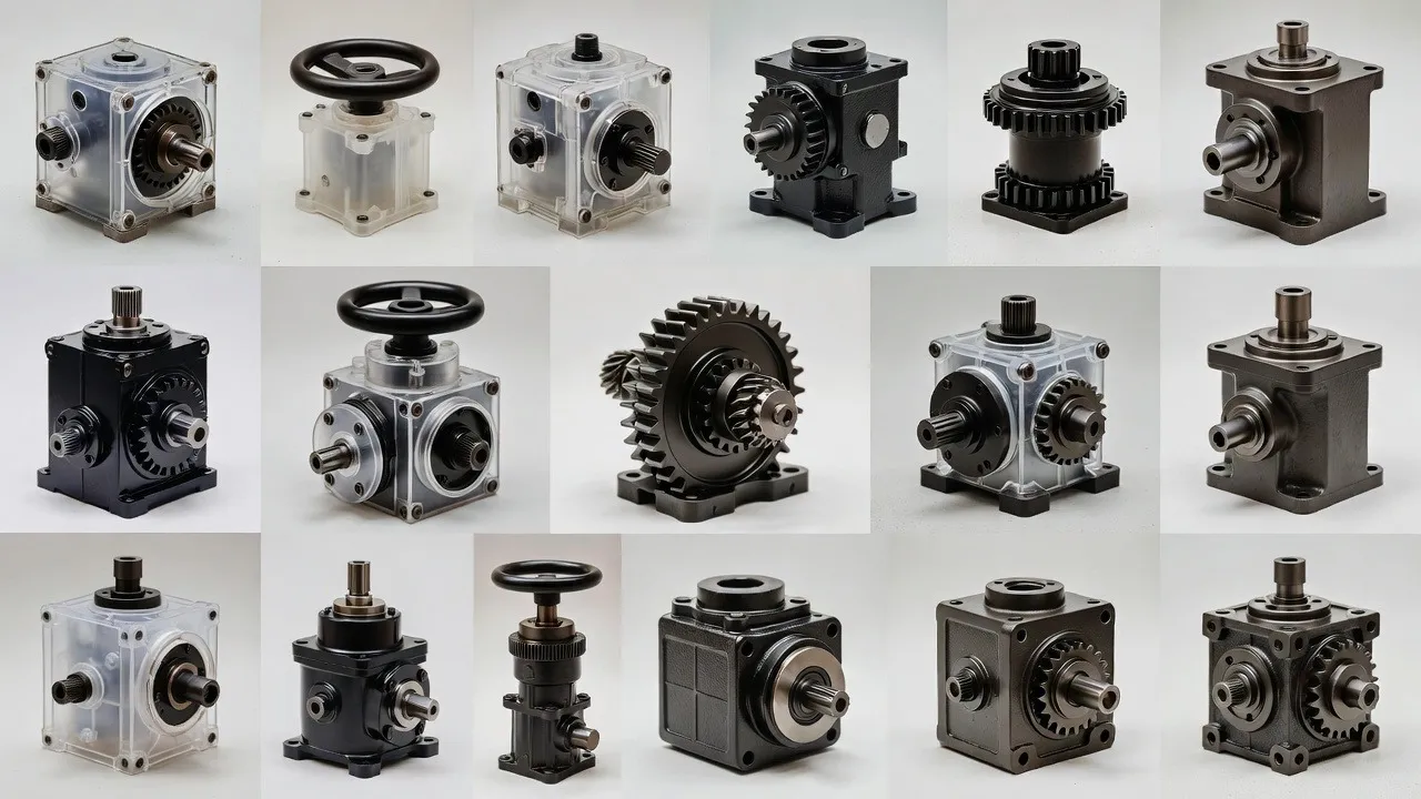 Ever-Power miniature worm gearbox driving screw auger on Australian aquaculture feeder