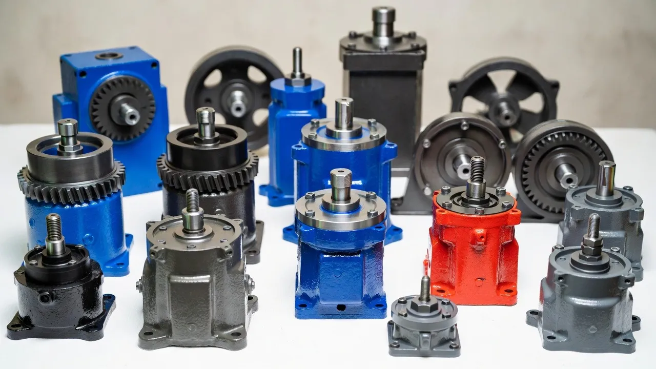 Ever-Power traditional worm gearbox cutaway for aerator application